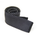 Wholesale Newest Pierced Design Polyester Hand Knitted Tie